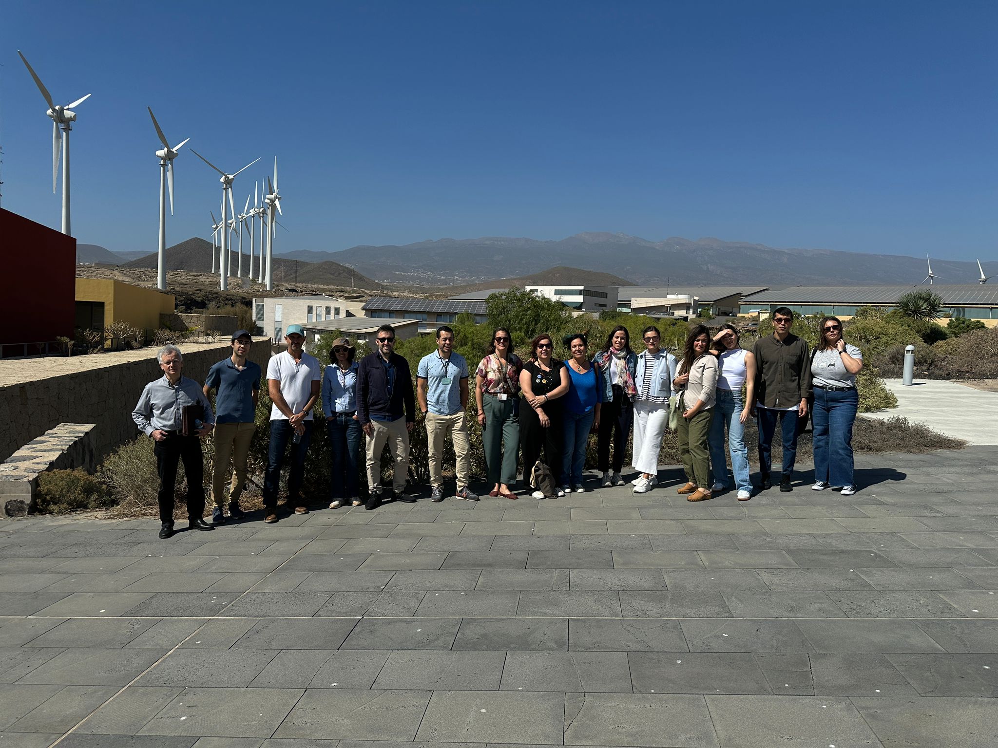 Personal de la OTC y del Área de Medio Natural, Sostenibilidad, Seguridad y Emergencias del Cabildo de Tenerife