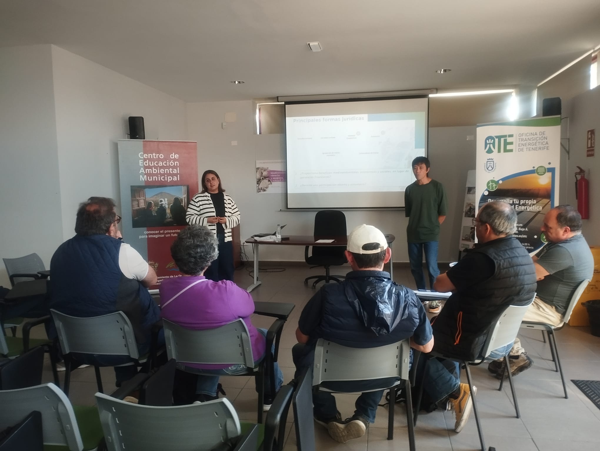 Sesión grupo motor comunidad energética La Orotava