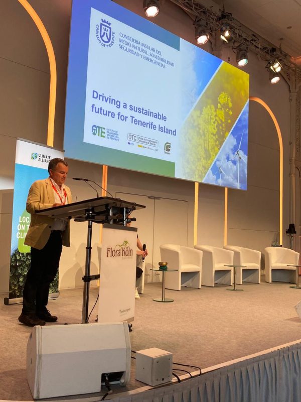 El Cabildo de Tenerife refuerza su compromiso climático en la Conferencia Internacional de la Alianza por el Clima 2025