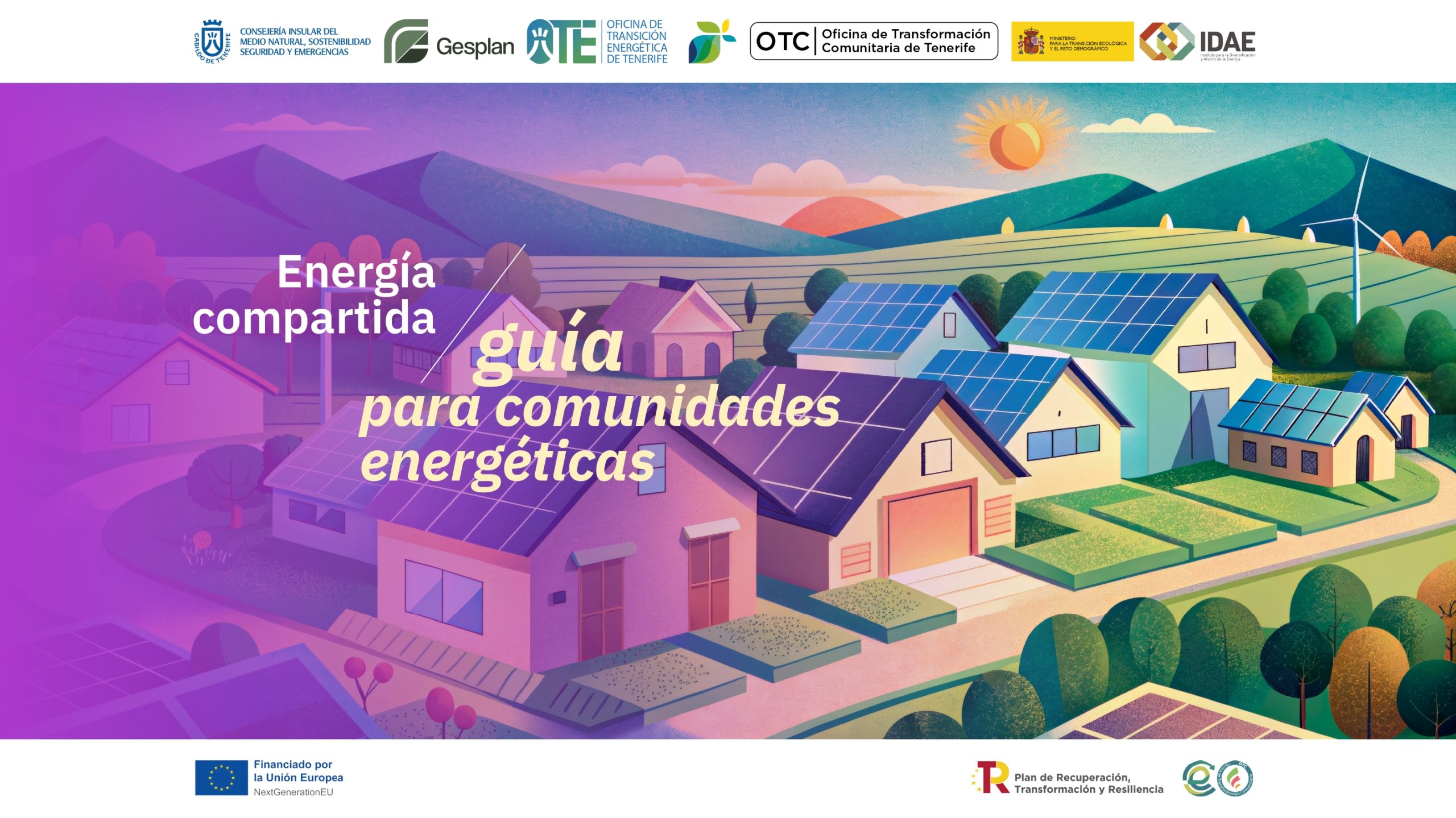 La OTC de Tenerife publica su guía práctica de comunidades energéticas
