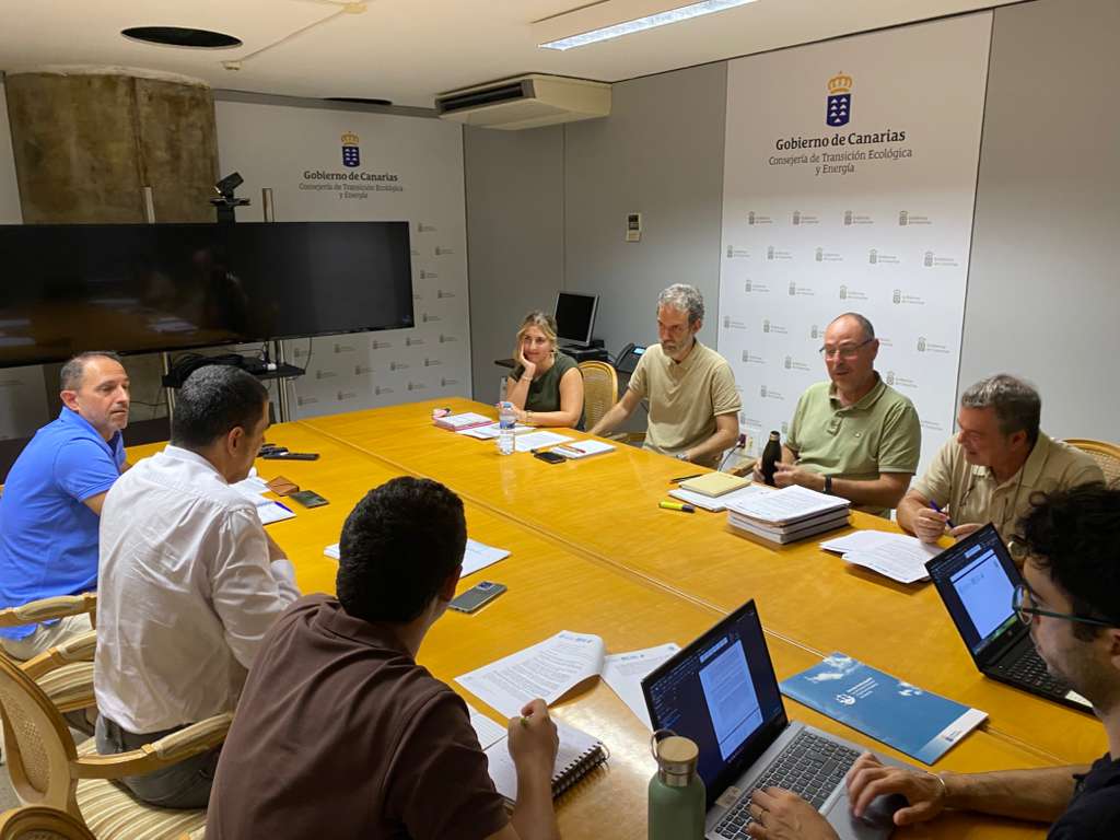 Reunión de coordinación sobre planificación insular y transición energética en Tenerife