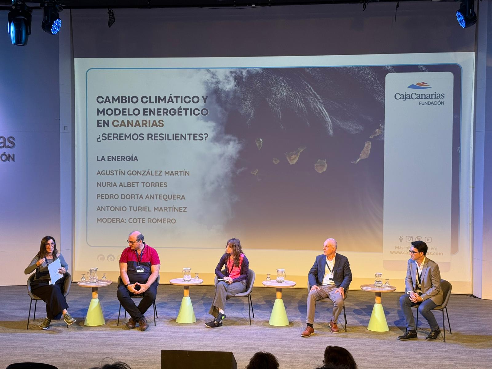 La OTE asiste a las jornadas “Cambio climático y modelo energético en Canarias. ¿Seremos resilientes?”