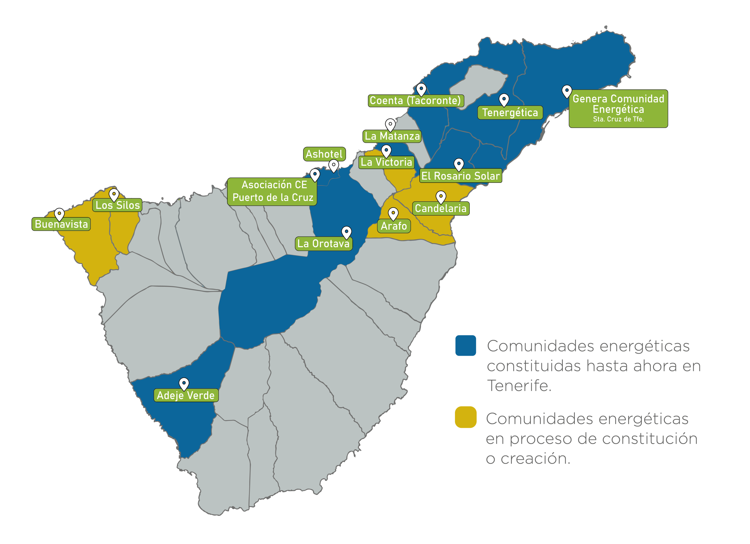 Mapa de Comunidades Energéticas