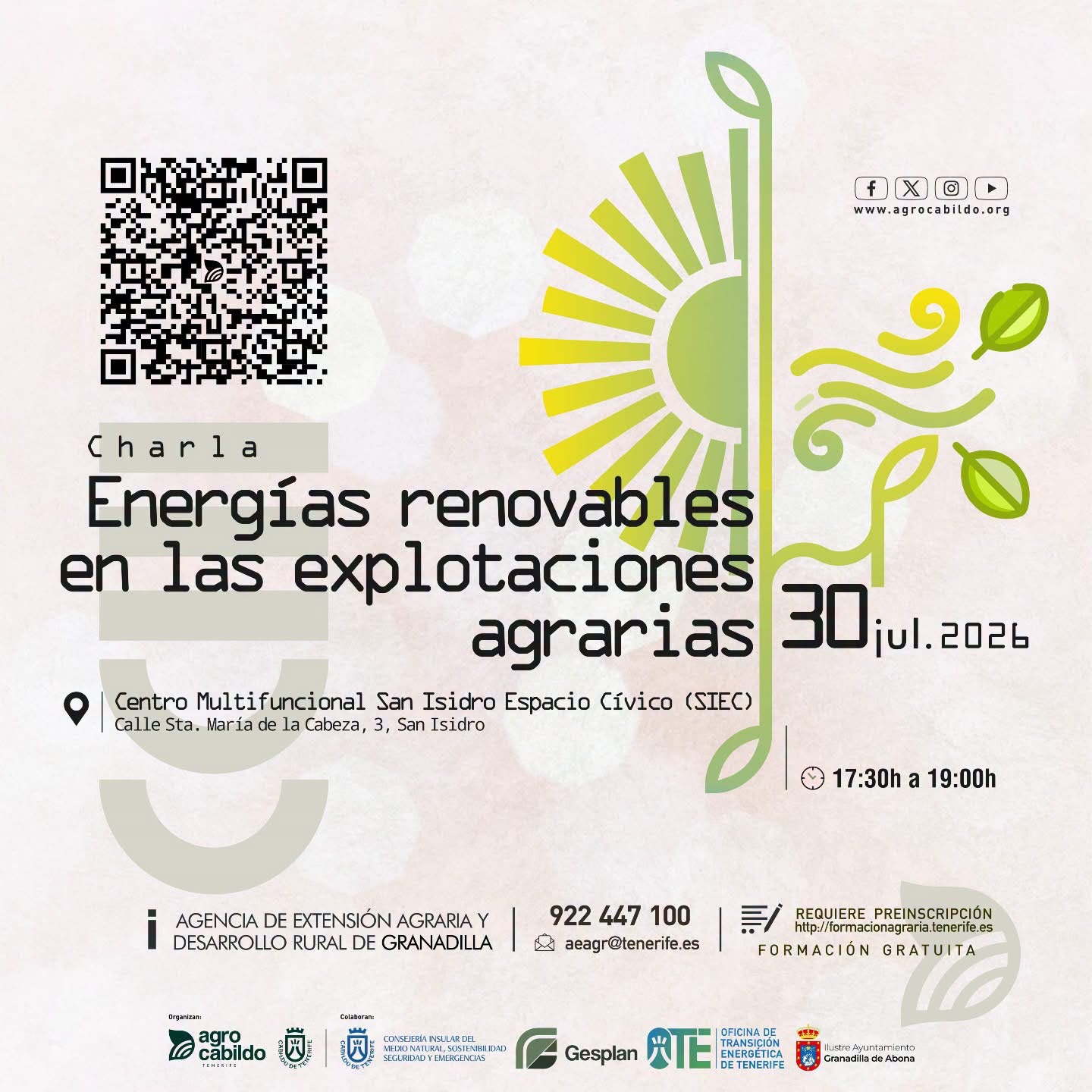 Energías renovables en las explotaciones agrarias