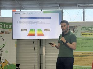 La OTE del Cabildo de Tenerife promueve el ahorro energético en el ECOFEST 2026
